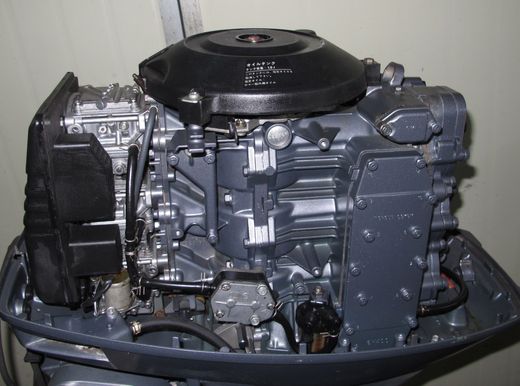 Мотор лодочный Yamaha 40, б/у