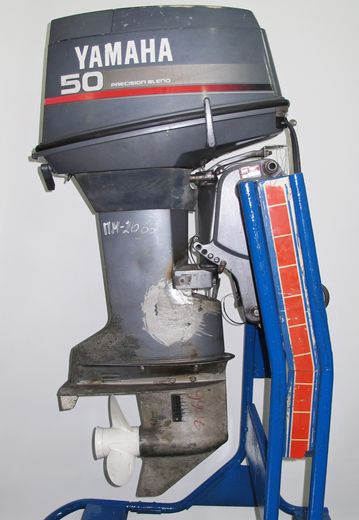 Мотор лодочный Yamaha 40, б/у