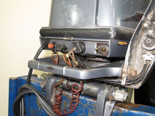 Мотор лодочный Yamaha 40 QEM, б/у