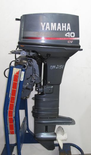 Мотор лодочный Yamaha 40 QWP, б/у