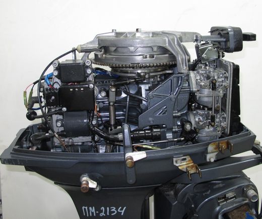 Мотор лодочный Yamaha 40 QWP, б/у