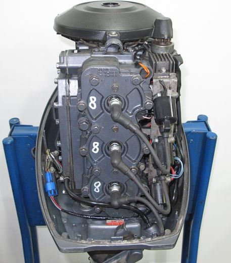 Мотор лодочный Yamaha 40VETO, б/у