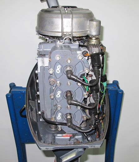 Мотор лодочный Yamaha 40VHMHO, б/у