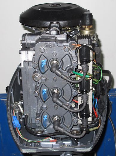 Мотор лодочный Yamaha 50, б/у