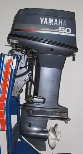 Мотор лодочный Yamaha 50, б/у