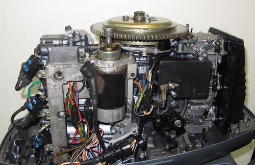 Мотор лодочный Yamaha 50, б/у