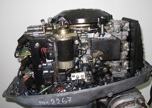 Мотор лодочный Yamaha 50DEO, б/у