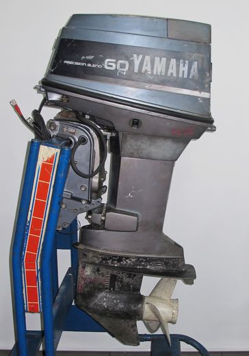 Мотор лодочный Yamaha 60FETO, б/у