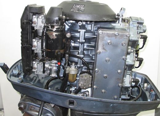 Мотор лодочный Yamaha 80, б/у