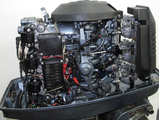 Мотор лодочный Yamaha 80, б/у