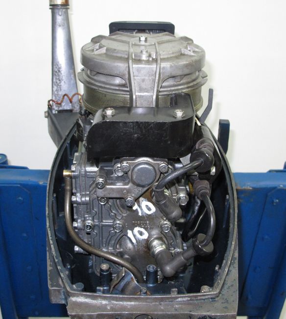 Мотор лодочный Yamaha 9.9D, б/у