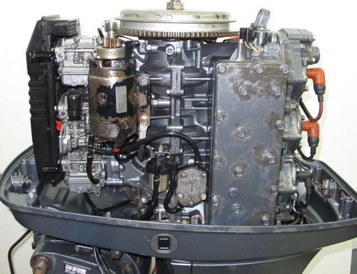 Мотор лодочный Yamaha 90 AETO, б/у