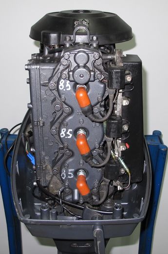 Мотор лодочный Yamaha 90AETO, б/у