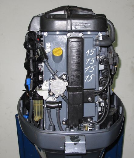 Мотор лодочный Yamaha F80 BET, б/у