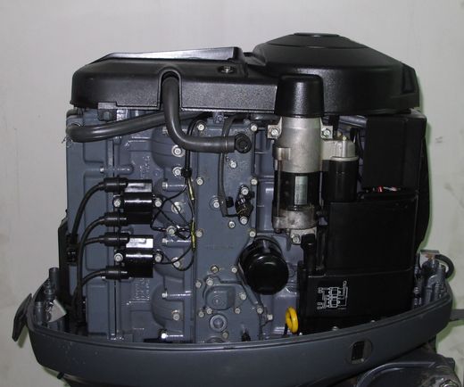 Мотор лодочный Yamaha F80AET, б/у