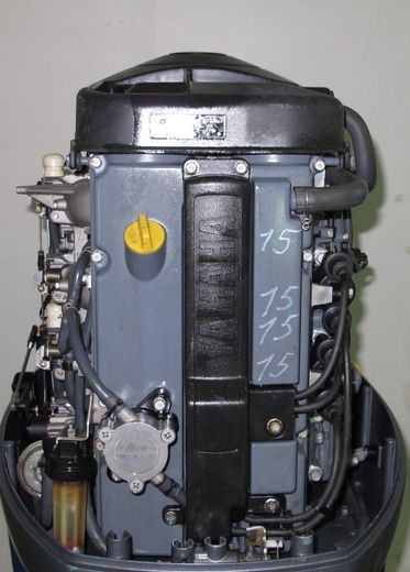 Мотор лодочный Yamaha F80AET, б/у