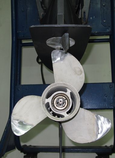 Мотор лодочный Yamaha F80AET, б/у