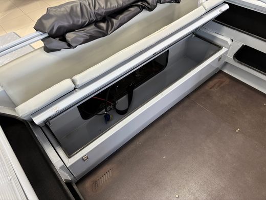 Моторная лодка, Неман 480 DCM FISH, св.серый-серый с Marine Rocket MREF40FEL-T