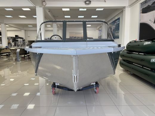 Моторная лодка, Неман 480 DCM FISH, св.серый-серый с Suzuki DF50ATL