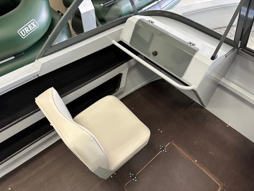 Моторная лодка, Неман 480 DCM FISH, св.серый-серый с Suzuki DF50ATL