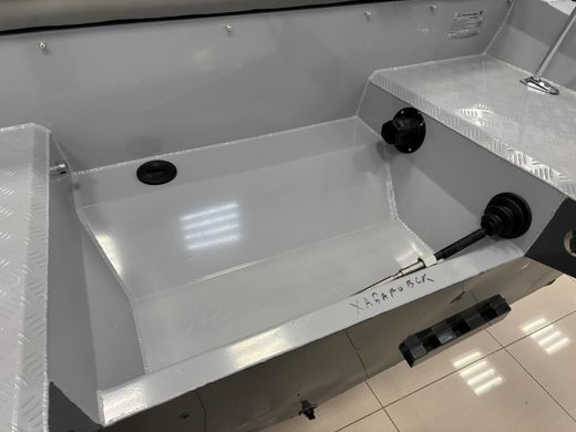 Моторная лодка, Неман 480 DCM FISH, св.серый-серый