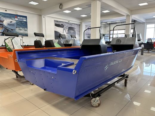 Моторная лодка, ОБДОРА 425K, синий 42500925