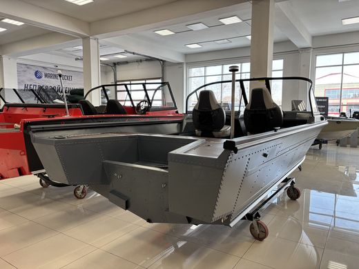 Моторная лодка, ОБДОРА 465, серый 46500226