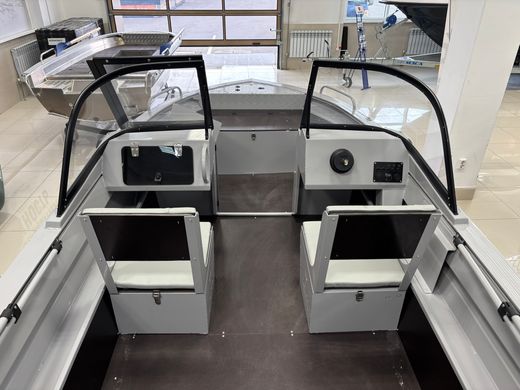 Моторная лодка, Тактика 430 DC (Comfort), серый