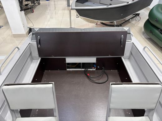 Моторная лодка, Тактика 430 DC (Comfort), серый