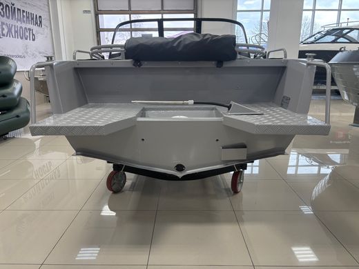 Моторная лодка, Тактика 430 DC (Comfort), серый