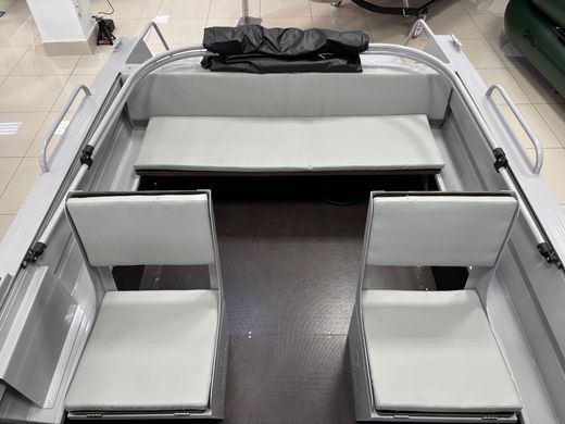 Моторная лодка, Тактика 430 DC (Comfort), серый