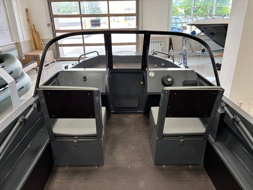 Моторная лодка, Тактика 430 DC, графит с Marine Rocket MR25FFES