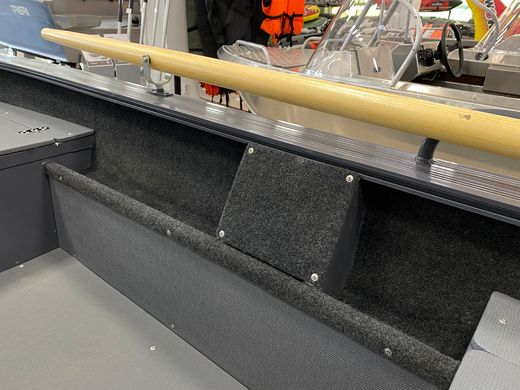 Моторная лодка, Тактика 430Р (fish), графит c Marine Rocket MR40FHS