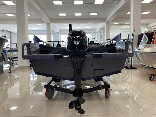 Моторная лодка, Тактика 430Р (fish), графит c Marine Rocket MR40FHS