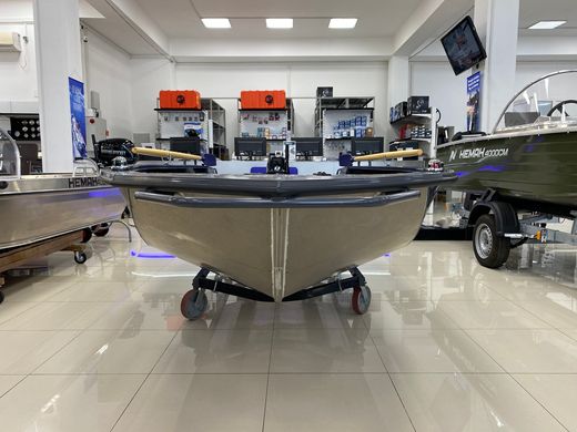 Моторная лодка, Тактика 430Р (fish), графит c Marine Rocket MR9.9PRO