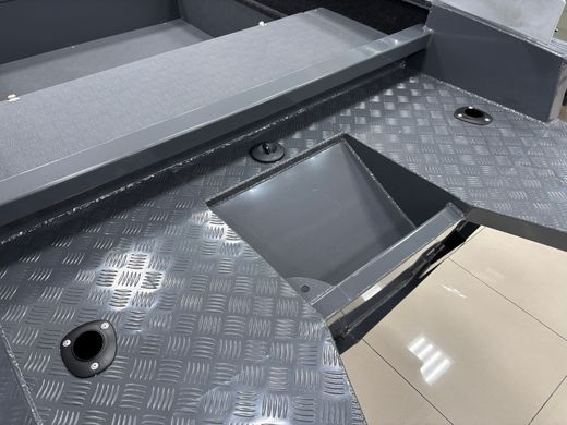 Моторная лодка, Тактика 430Р(Fish), графит