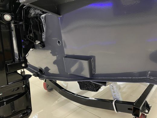 Моторная лодка, Тактика 430Р (fish), графит