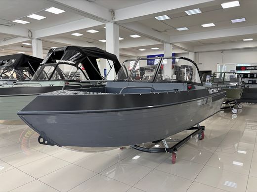 Моторная лодка, Тактика 460 DC, графит с Suzuki DF50ATL