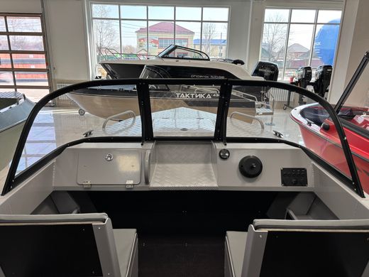 Моторная лодка, Тактика 460, серый с Marine Rocket MREF50FVEL-T