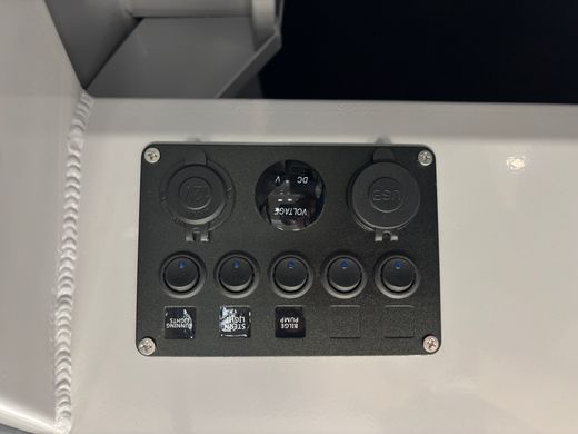 Моторная лодка, Тактика 460, серый с Suzuki DF50ATL