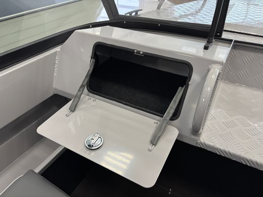 Моторная лодка, Тактика 460, серый с Suzuki DF50ATL