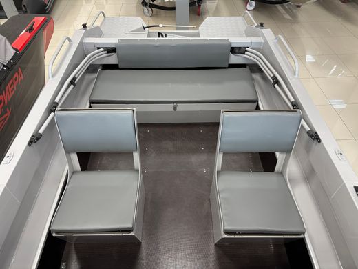 Моторная лодка, Тактика 460, серый