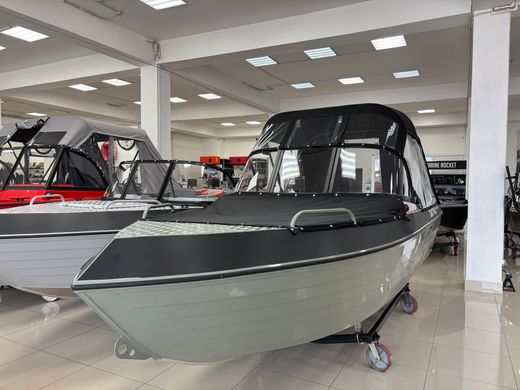 Моторная лодка, Тактика 490 DC, хаки с Suzuki DF60ATL