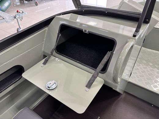 Моторная лодка, Тактика 490 DC, хаки с Suzuki DF60ATL