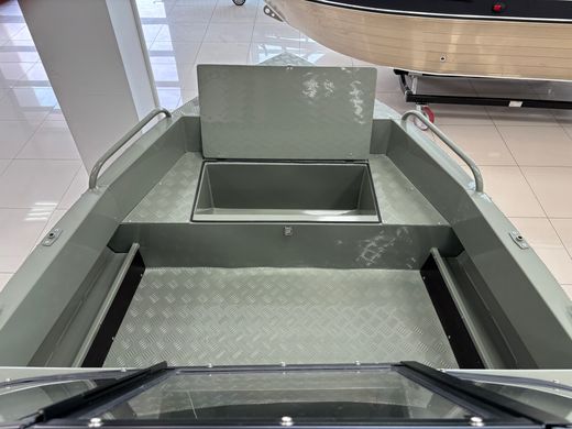 Моторная лодка, Тактика 490 DC, хаки с Suzuki DF60ATL