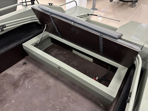 Моторная лодка, Тактика 490, хаки с Marine Rocket MREF40FEL-T