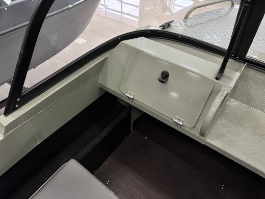 Моторная лодка, Тактика 490, хаки с Marine Rocket MREF60FUEL-T