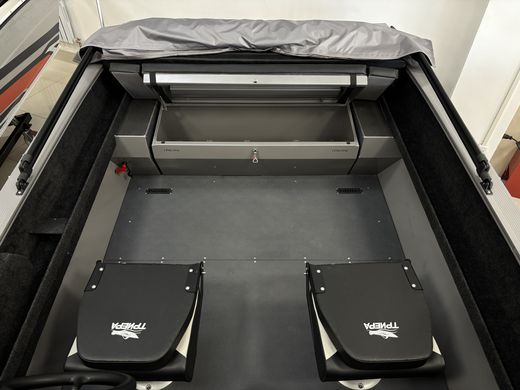 Моторная лодка, Триера 460 BR_new, серый с Suzuki DF50ATL