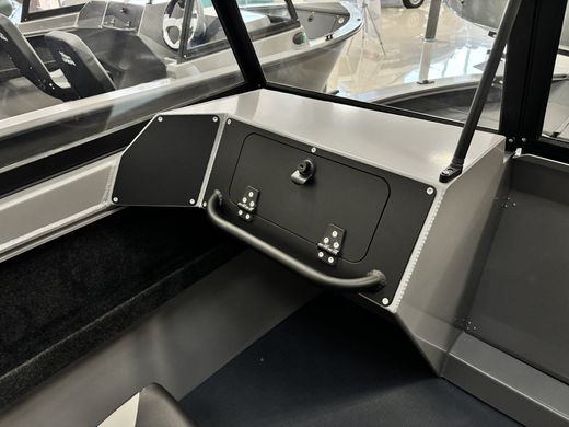 Моторная лодка, Триера 460 BR_new, серый с Suzuki DF50ATL