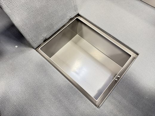 Моторная лодка, Триера 460 BR_new, серый (тент ходовой, стояночный, транспортировочный) с Marine Rocket MREF60FUEL-T